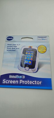 VTech InnoTab 3 Displayschutzfolie - Doppelpack + Reinigungstuch neu und versiegelt 