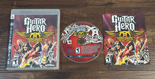 Guitar Hero Aerosmith Complete w/ Case Manual Playstation 3 PS3 - TESTED