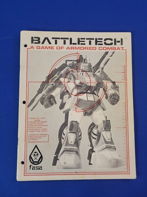 Battletech Rulebook (1604) Second Edition - Battletech | eBay