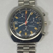 CRONÓGRAFO VINTAGE NIVADA GRECHEN MOVIMIENTO AUTOMÁTICO KELEK TDB 1369 37 MM