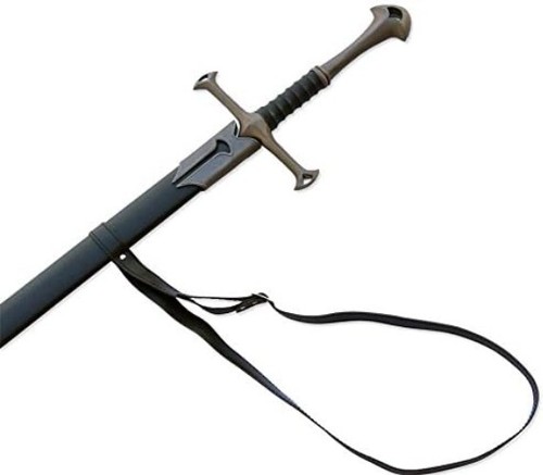 Medieval Crusader Sword Stainless Steel with Scabbard for Display Re-Enactment - Picture 8 of 8