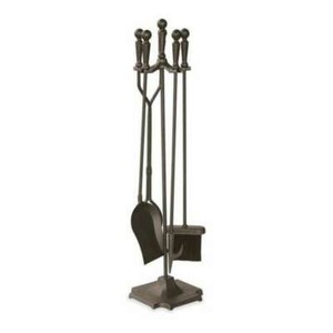Uniflame 5 Piece Fireplace Tool Set Bronze For Sale Online Ebay