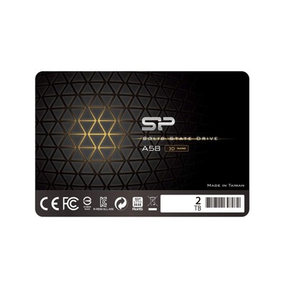 Silicon Power 2TB SSD 3D NAND A58 SLC Cache Performance Boost SATA III 2.5'' 7...