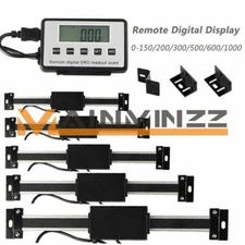 DRO Digital Readout Linear Scale Magnet Remote LCD Display CNC Milling Lathe