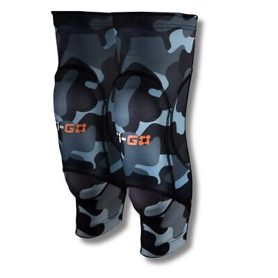 Kids Cycling Knee Pads BMX MTB Soft Padded Knee Protection Camo
