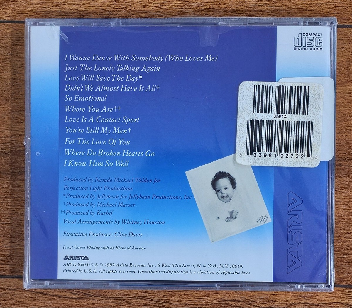 Whitney Houston - Whitney CD - Self-Titled - Still Sealed - BMG | eBay