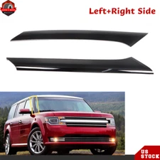 Left+Right Windshield Outer Pillar Molding Trim Panel For Ford Flex 2009-2018