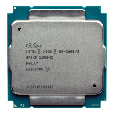 ソラ. Intel Xeon E5-2696 v3 OEM CPU LGA2011-3 C612 X99 2.3GHz 18