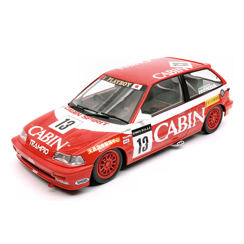 Miniature Honda Civic EF-3 N°20 Macau GP 1989 T.Tsutsui échelle 1/18 Par Triple 9