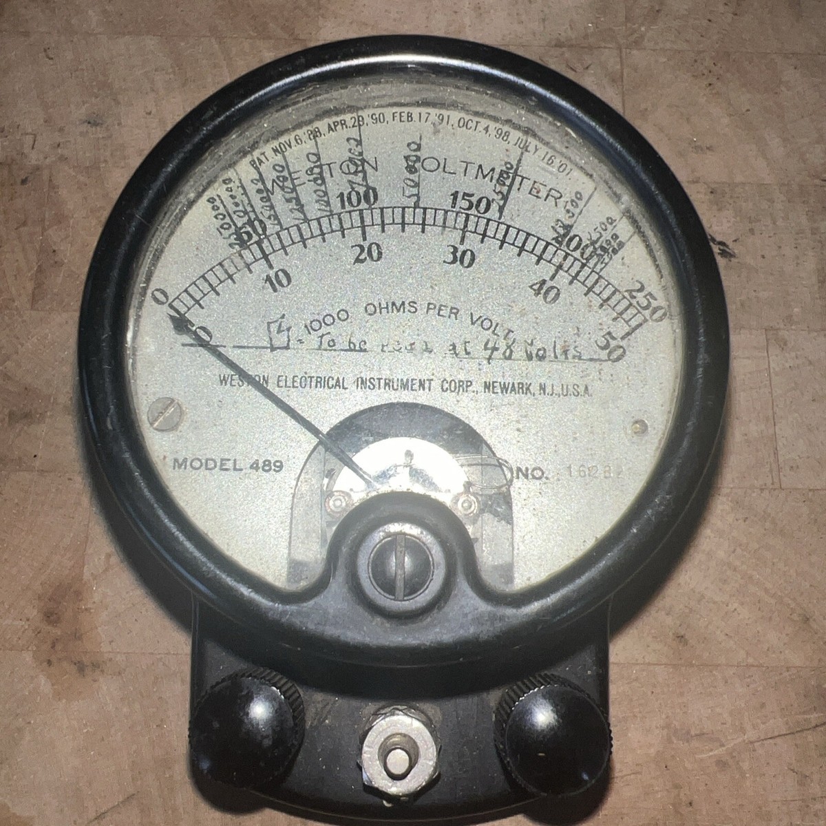小物 m Weston Instrument Electrical Newark Corp Antique Vintage | eBay NJ