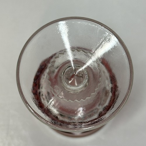 Tiffin Franciscan King's Crown-Cranberry Flashed Cordial Glass 3.5" Tall Set 6 - Picture 7 of 22