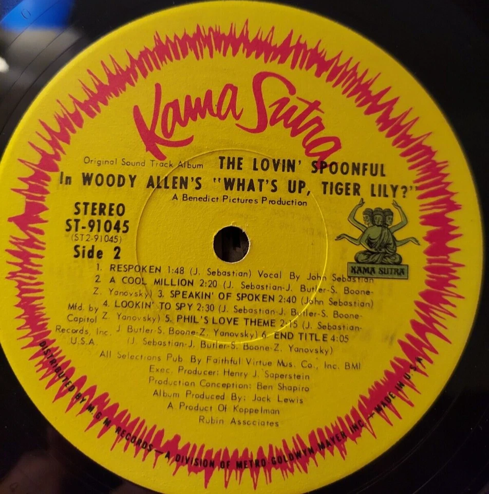 The Lovin' Spoonful – In Woody Allen's "What's Up, Tiger Lily?" 1966 - Vinyl/ VG Foto 3 de 4