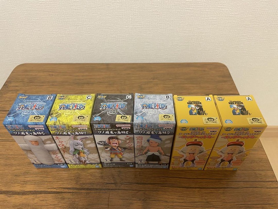 One Piece World Collectible Figures Lot 19 Collection Set eBay