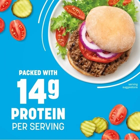 Nutrisystem Frozen Beef Hamburgers 10 Count Lot Lunches Dinners Meals Variety - Image 2 of 4