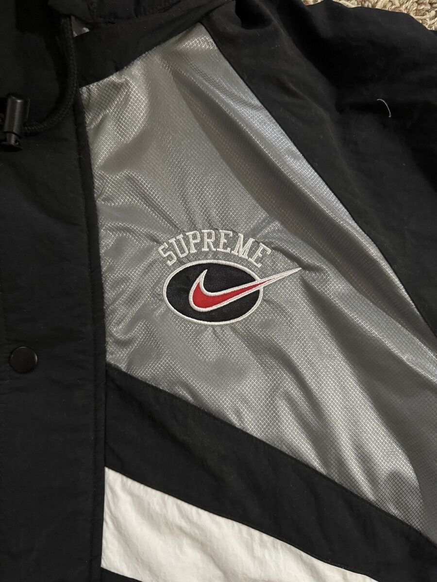 Supreme Nike Hooded Sport Jacket Silver Men's Small SS19 | eBay Supreme Nike Hooded Sport Jacket Silver Men's Small SS19 | eBay
