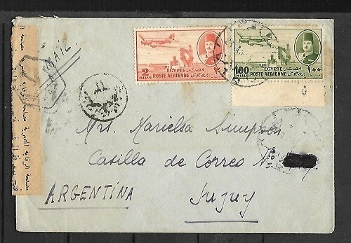 EGYPT 3 COVERS  ALL CENSOR TAPE Sc 207 210 x4  more OTHERS  See SCAN FVF - Image 4 of 4