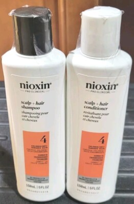 NIOXIN System 4 Cleanser and Scalp Therapy Duo 