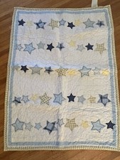 POTTERY BARN KIDS Cosmic Stars Vintage Quilt