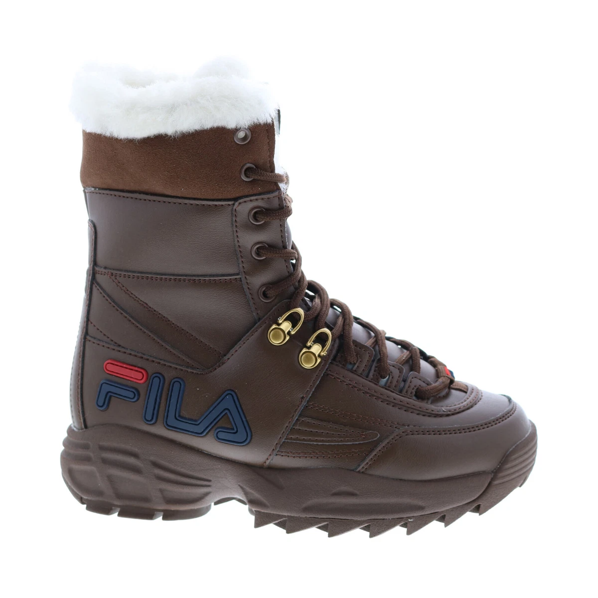 fila boots with the fur