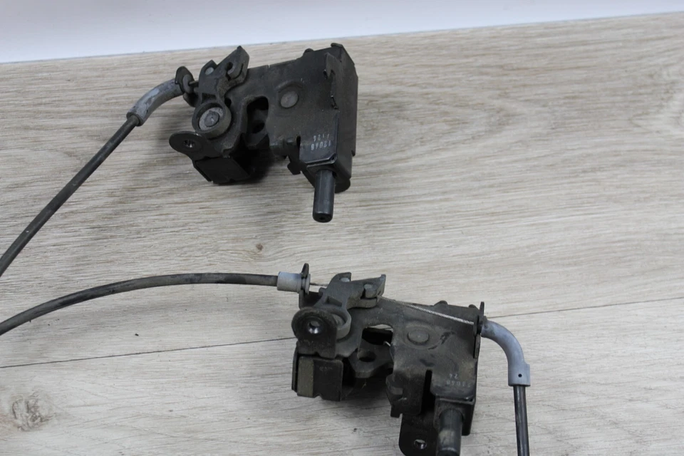 02-08 BMW E66 E65 745LI 750LI CAPÓ DELANTERO BLOQUEOS PAR BLOQUEO/PESTILLO OEM Foto 4 de 4