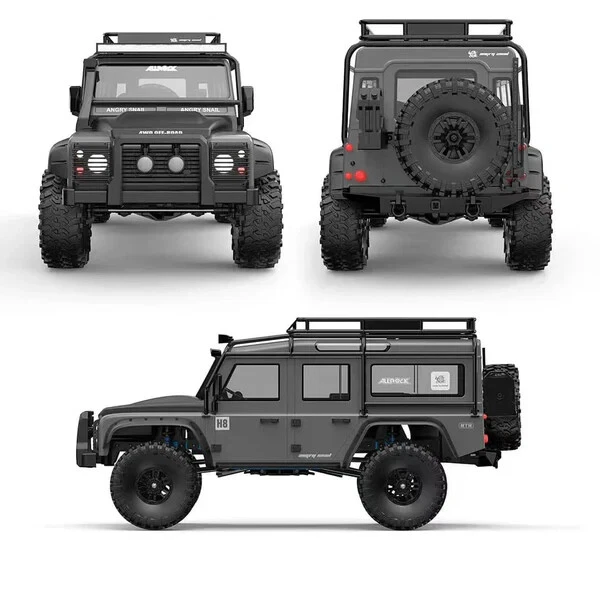 MJX H8H All-Rock V2 RC Car 1:8 Off Road Crawler Brushless 3S 11.1v Truck + App - Picture 3 of 10