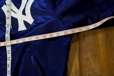 22 Jimmy Key New York Yankees Starter Japan Jacket Satin Blue MLB