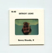 #TN26724 BENNY RICARDO, K 1979 Rare Football TV Slide