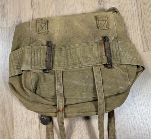Vintage Vietnam War era US Army M1956 Field Combat Butt Pack Canvas ALICE USGI - Picture 8 of 8