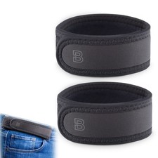 Pro for Men and Women Elastic No Buckle Invisible Belt Patented Metal Free TSA S