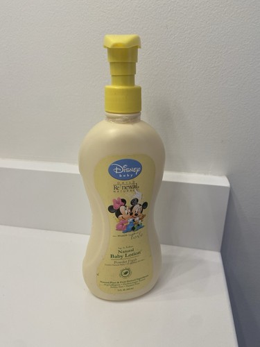 RARE Disney Baby Daily Renewal Naturals Baby Lotion Powder Fresh 15 Oz Vintage