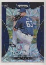 2019 Panini Prizm Tier II Navy Blue Kaleidoscope 26/35 Jacob Nix #178 00lz