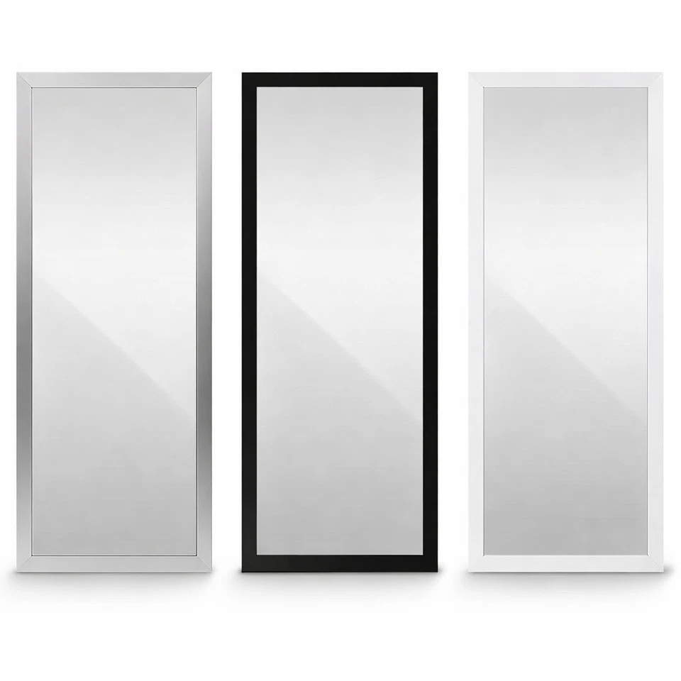 Türspiegel 34x94 cm Ganzkörperspiegel Wandspiegel mit Haken Flur Bad - Bild 1 von 1