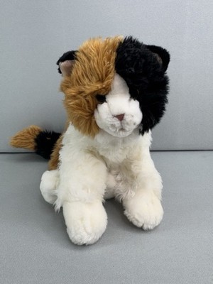 Ganz Webkinz Signature Calico Cat WKS1005 Plush 12  No Code Clean Rare HTF
