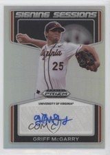 2022 Panini Prizm Draft Picks Signing Sessions Griff McGarry #SS-GM Auto 01x1