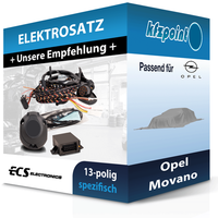 für Opel Movano 11.2012-12.2021 ECS E-Satz 13Polig Fahrzeugspezifisch PKW NEU