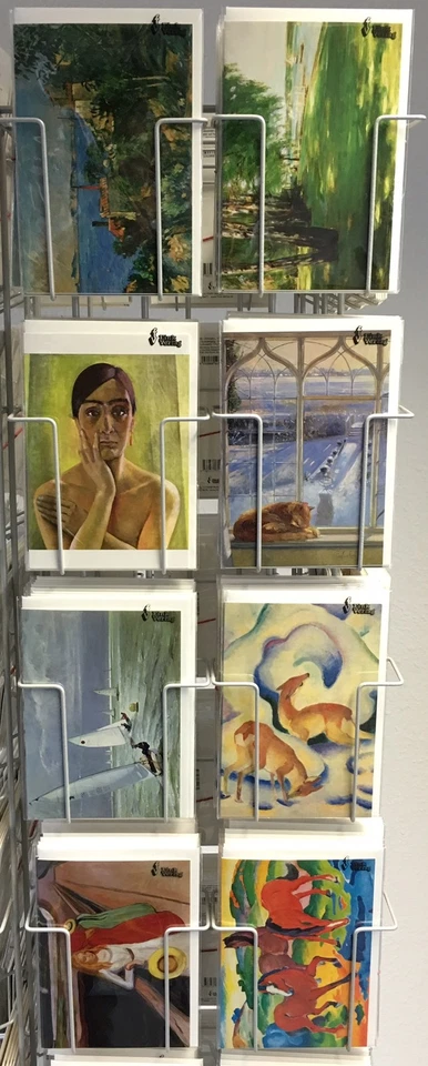 Sortiment Kunstkarten 20 Dekore Doppelkarten mit Umschlag á 1 Stück 20 Kunstkart - Bild 4 von 4