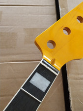 20 Fret rosewood fretboard BASS neck.J BASS guitar neck yellow gloss