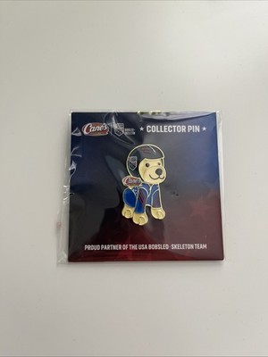 Raising Cane's USA Bobsled Collector Pin