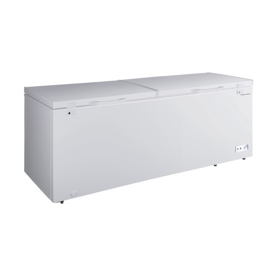 Hamilton Beach 30 Cu Ft Chest Freezer, White – Large Capacity Commercial Deep Fr