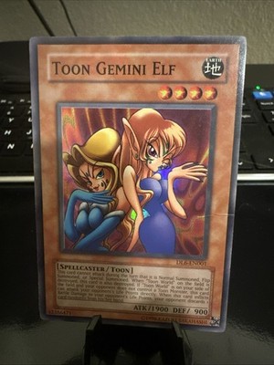 Toon Gemini Elf DL6-EN001 Duelist League Promo Limited Edition