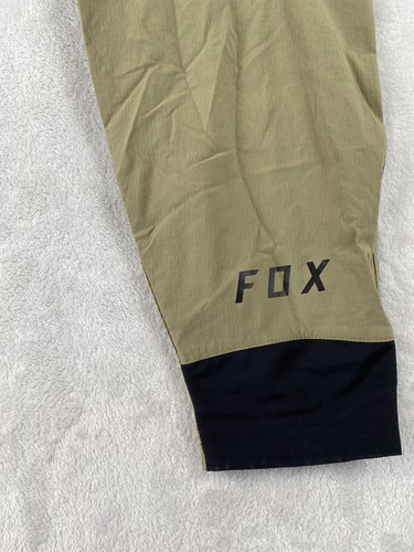 FOX Racing Pants Mens Size 36 (36x30) Beige Ranger Performance Mountain Biking - Foto 12 di 14
