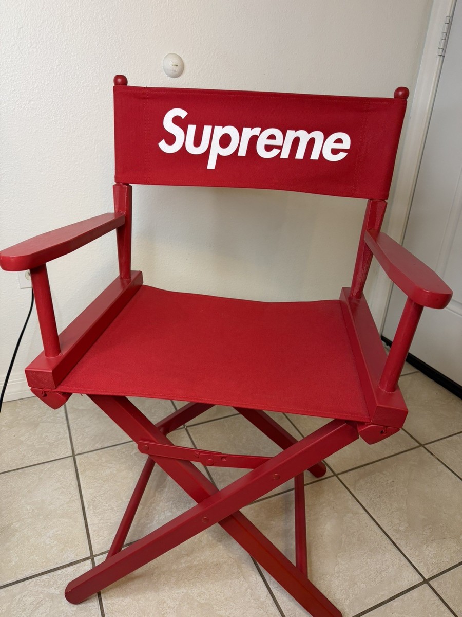 Supreme Director's Chair Red Portable Foldable 19SS 2019 Spring