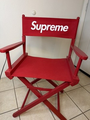 Supreme Director's Chair Red Portable Foldable 19SS 2019 Spring