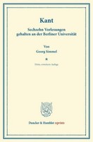 Kant. Georg Simmel
