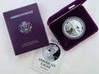 1993-P Proof $1 American Silver Eagle Box, OGP & COA