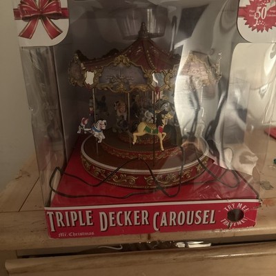 Mr. Christmas Triple Decker Carousel