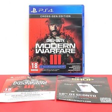 CALL OF DUTY: Modern Warfare 3 PS4 PlayStation 4 Completo - ITALIANO
