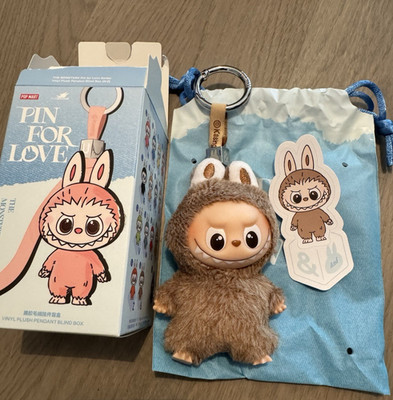 Original Pop Mart Pin for Love Labubu Letter &