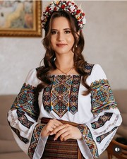 Woman Vyshyvanka Ukrainian embroidered blouse Embroidery clothers XS-XXXXL