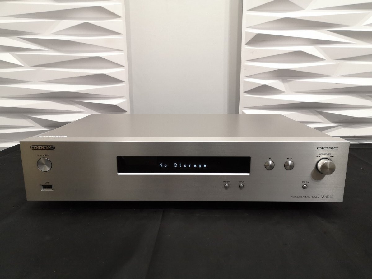 ONKYO NS-6170 Network Audio Player w/ Manual Excellent ONKYO NS-6170 Network Audio Player w/ Manual Excellent